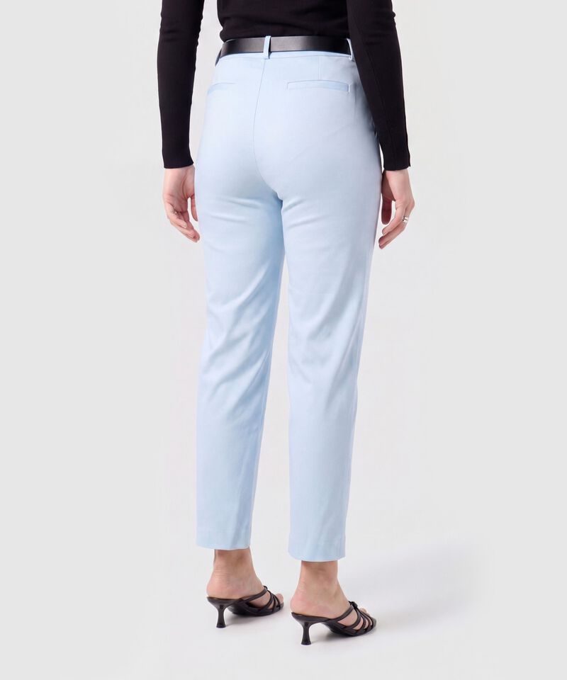 Pantal&oacute;n Unicolor con Pasadores Para Mujer