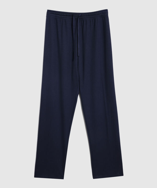 Pijama De Dos Piezas Con Camiseta Manga Larga Y Pantal&oacute;n