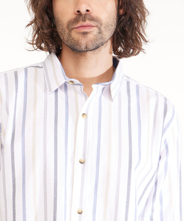Camisa Manga Larga Preteñida image number null