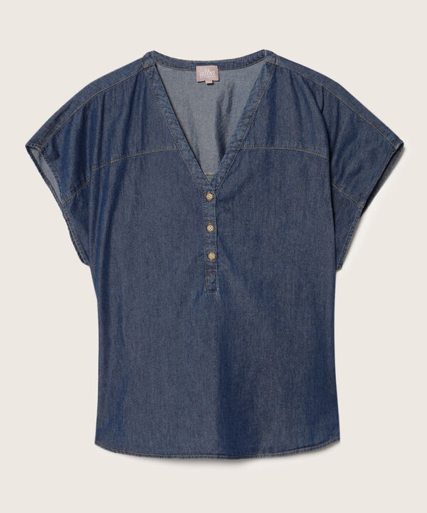 Blusa Con Cuello En V