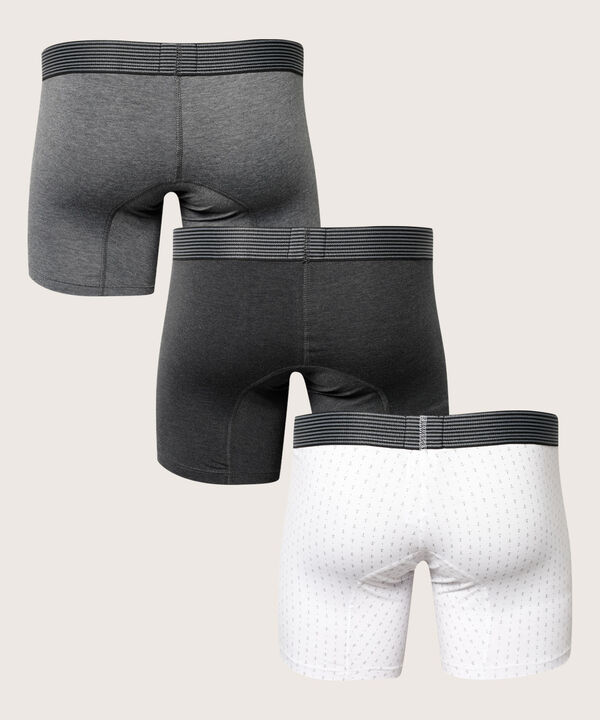 Boxer Pack X3 Medio Unicolor