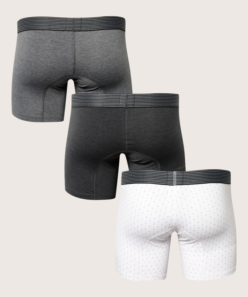 Boxer Pack X3 Medio Unicolor