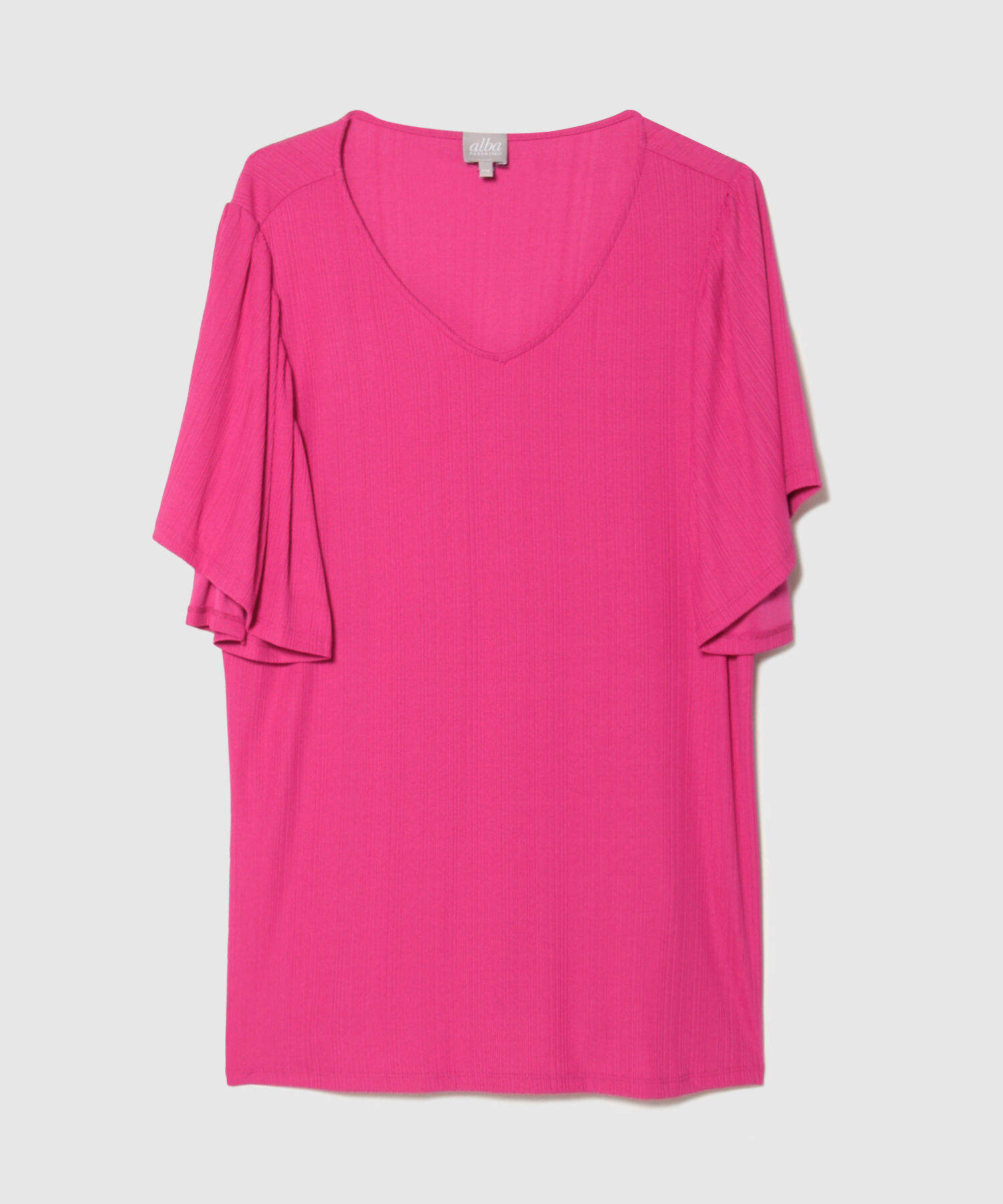 Camiseta Manga Corta con Escote en V