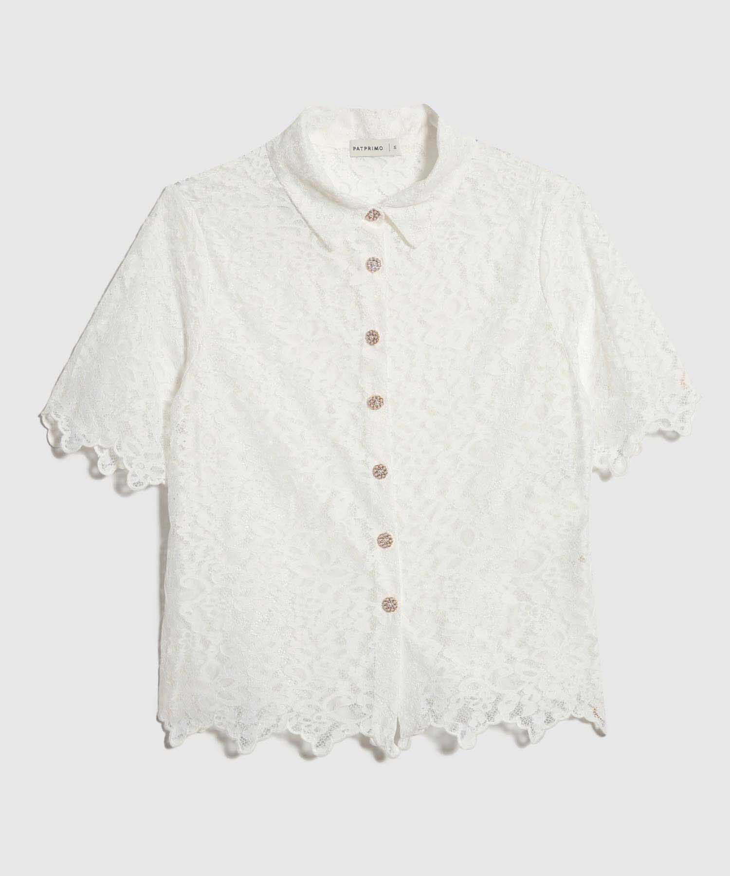 Camisa en Encaje