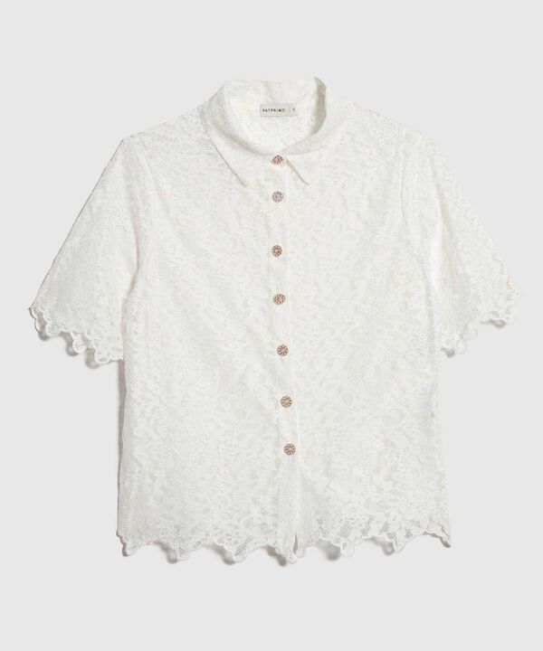 Camisa en Encaje