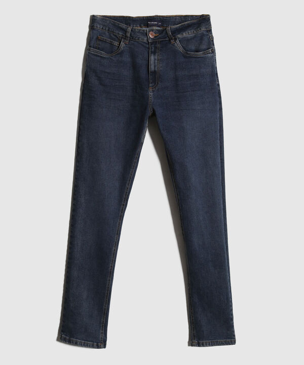 Jean Slim Tono Azul Medio