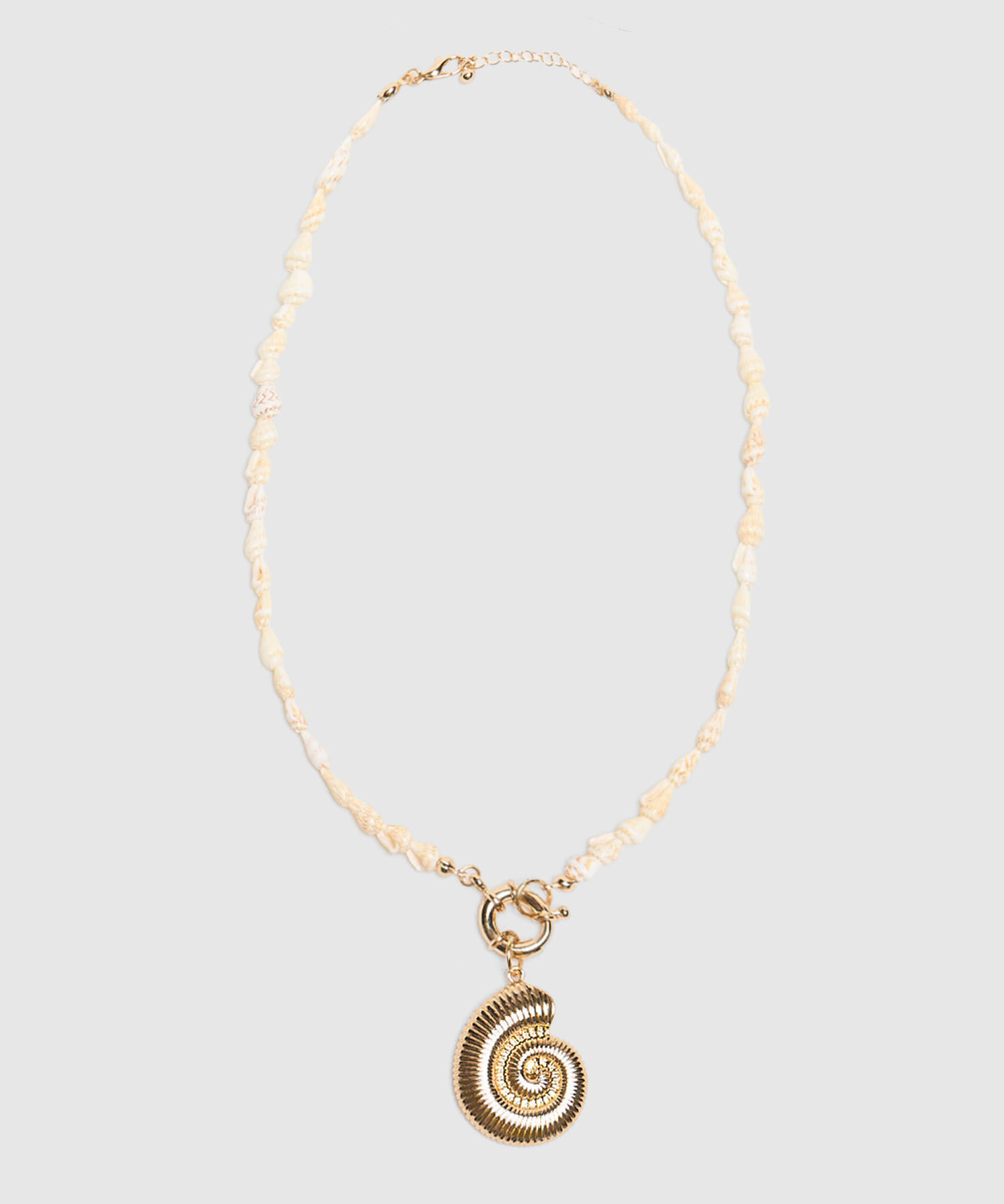 Collar Mujer Con Dije De Concha