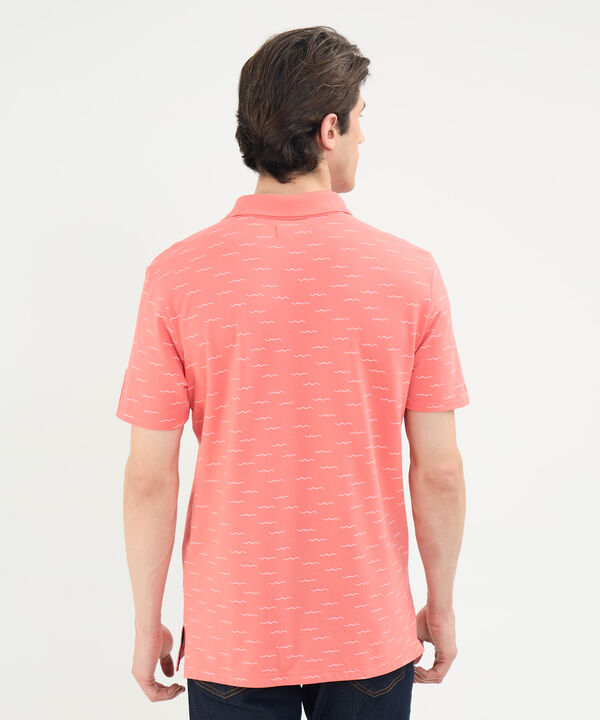 Polo Tejida Estampada