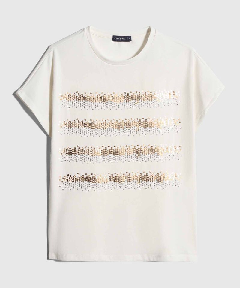 Camiseta con Lentejuelas