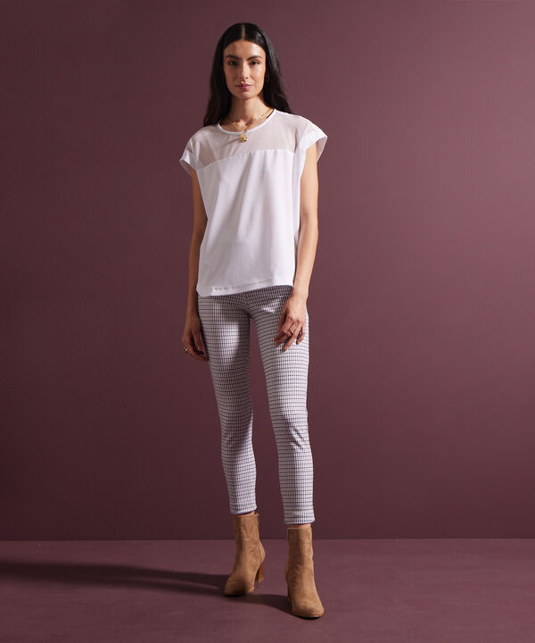 Blusa Manga Corta Con Canesu image number null