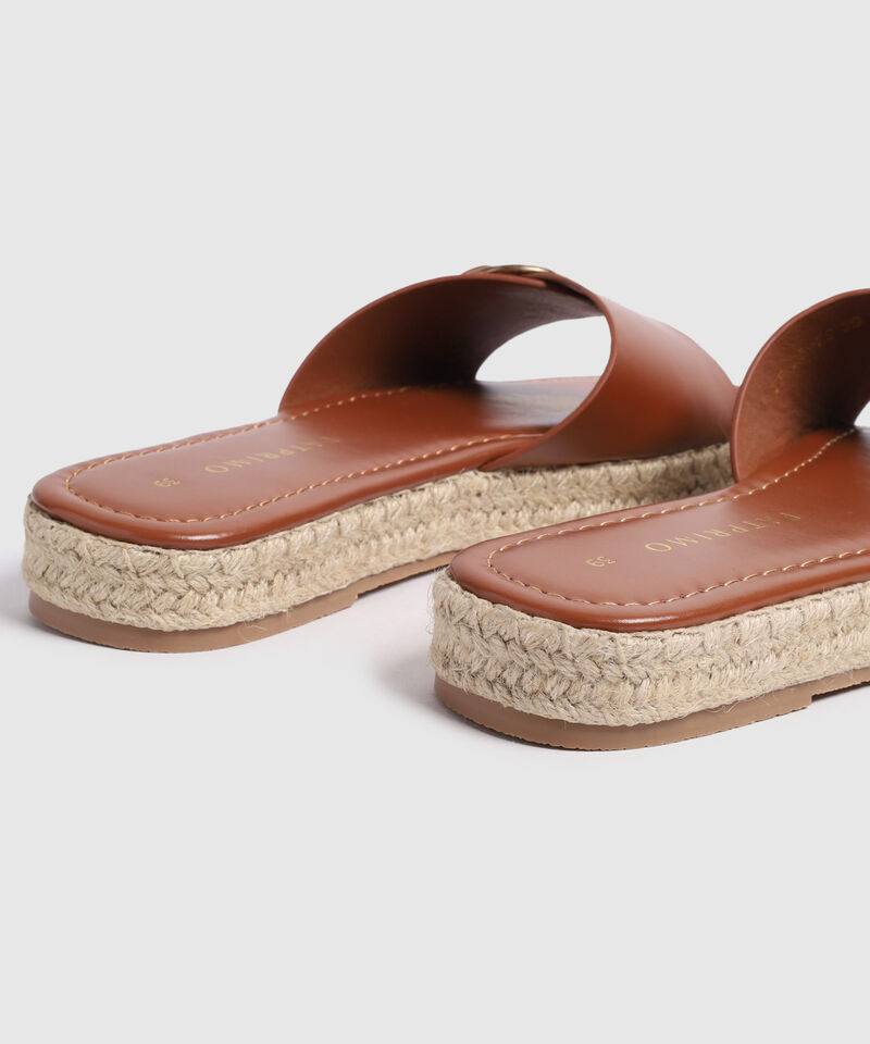 Sandalias De Plataforma Con Suela De Yute Para Mujer