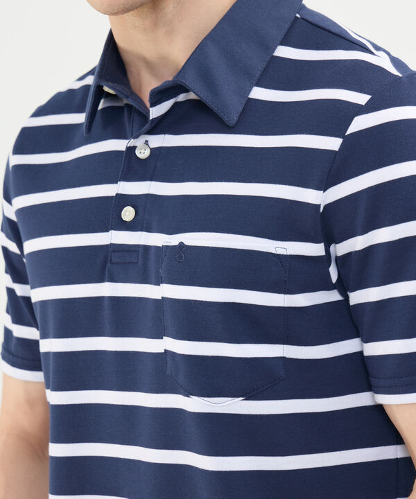 Polo Cuello Duro con Franjas image number null