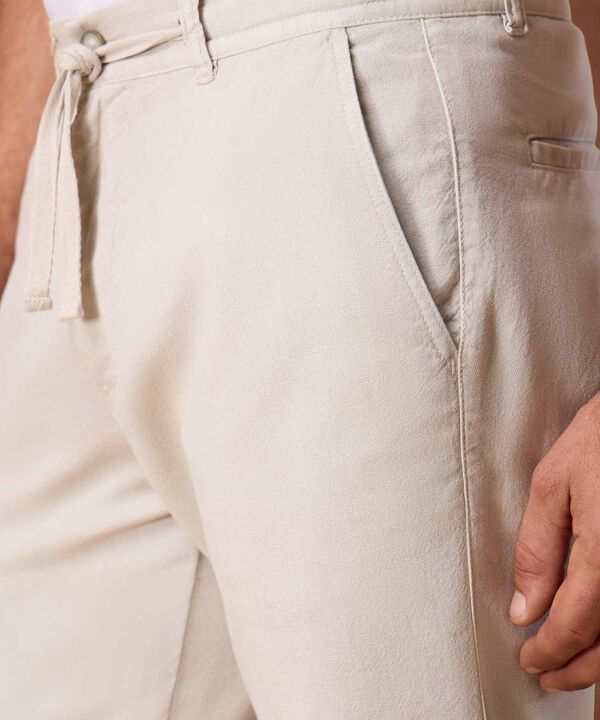 Pantal&oacute;n Casual con Cord&oacute;n Ajustable Para Hombre image number null