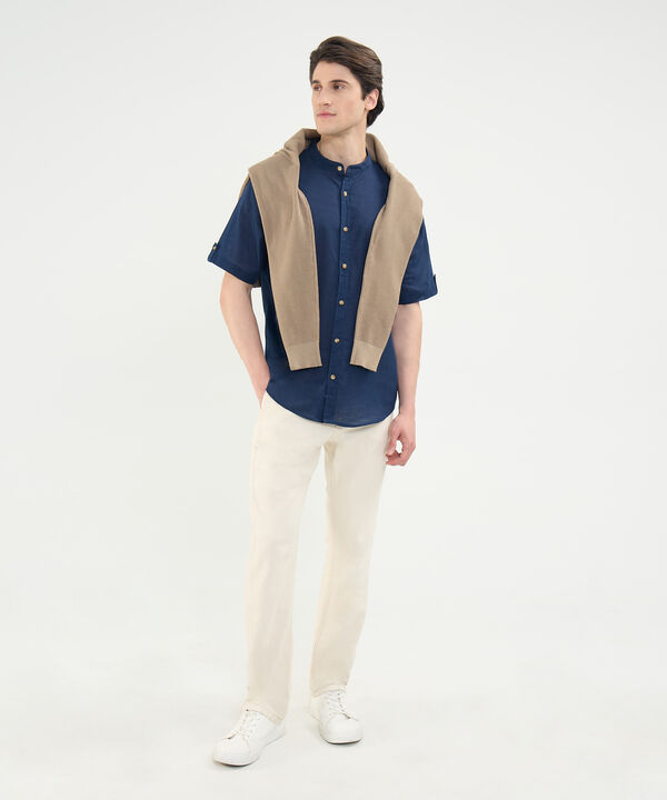 Camisa Cuello Mao