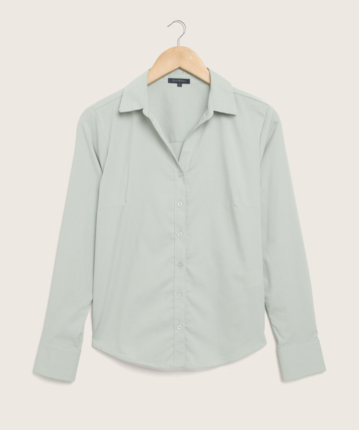 Camisa Manga Larga Unicolor