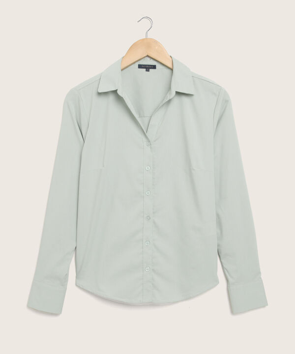 Camisa Manga Larga Unicolor