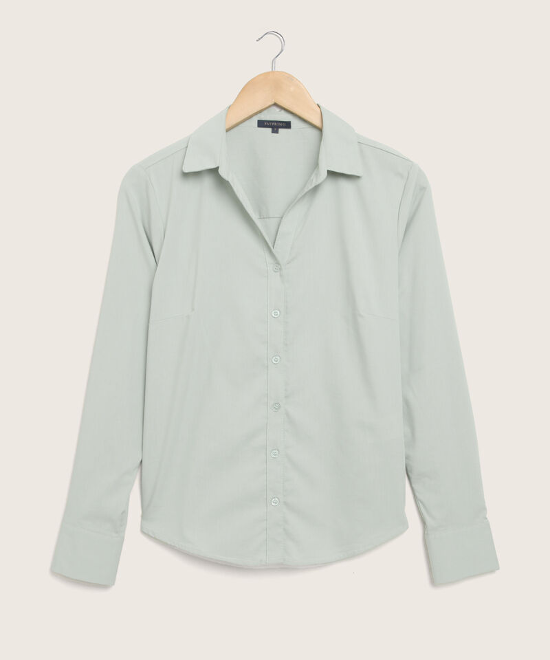 Camisa Manga Larga Unicolor