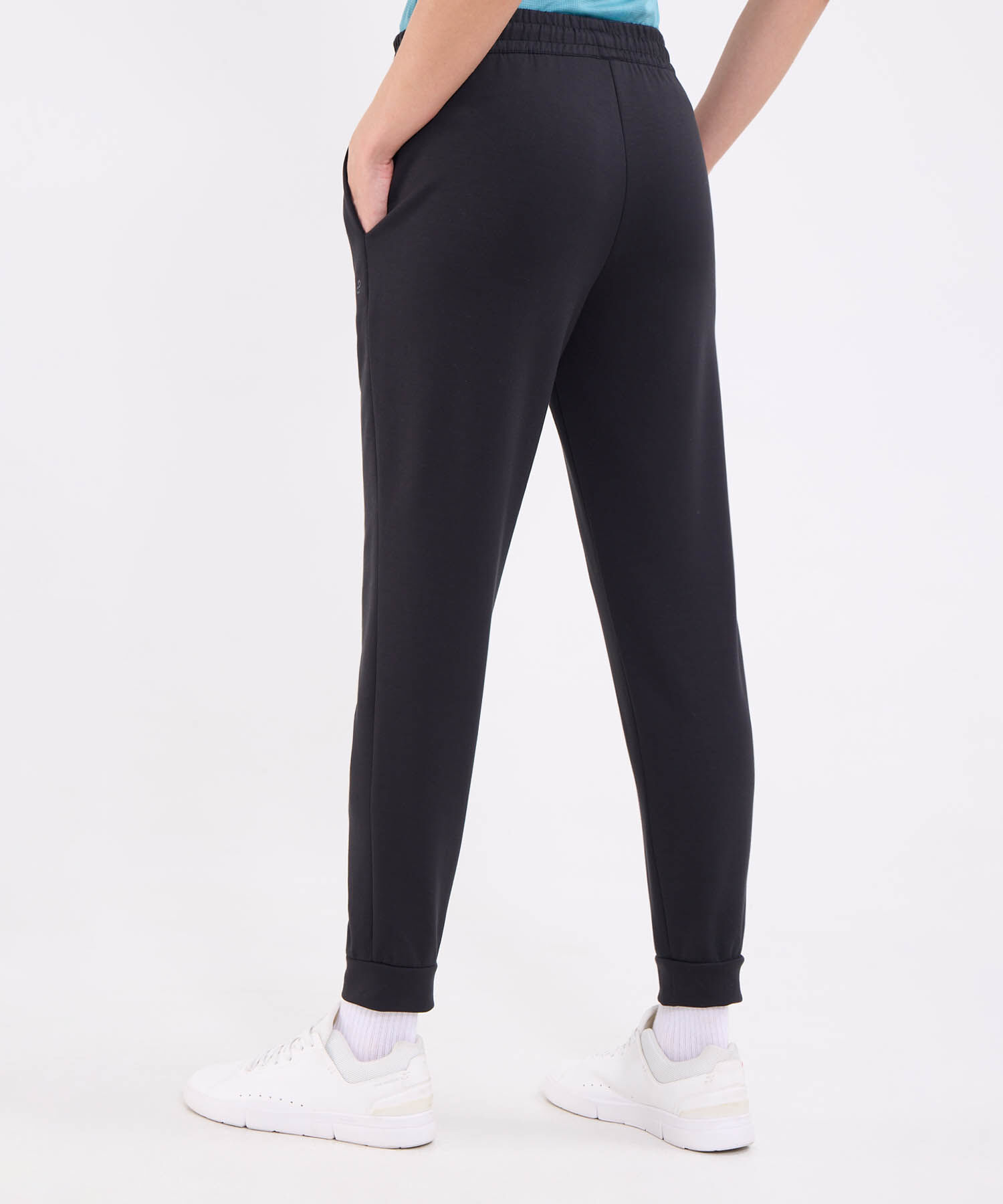 Pantalon jogger unicolor para mujer