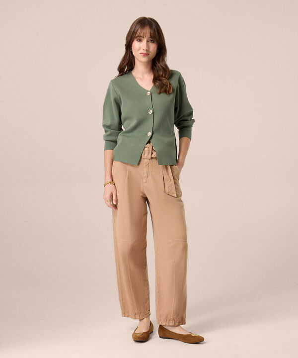 Saco C&aacute;rdigan Con Botones Joya Para Mujer