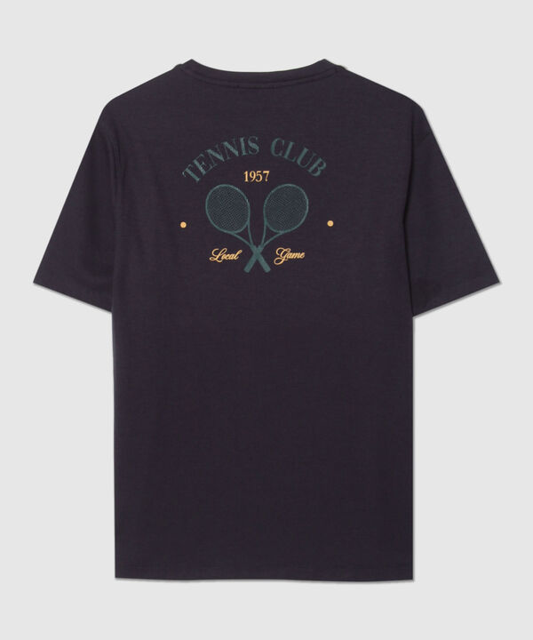 Camiseta Con Textura Estampado