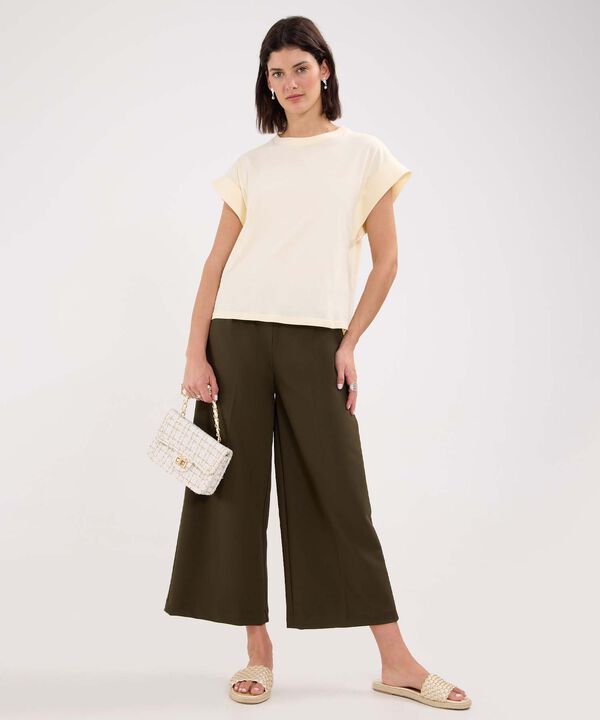 Pantalón Culotte Casual