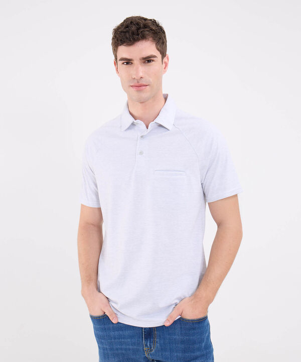 Polo Unicolor Con Bolsillo image number null