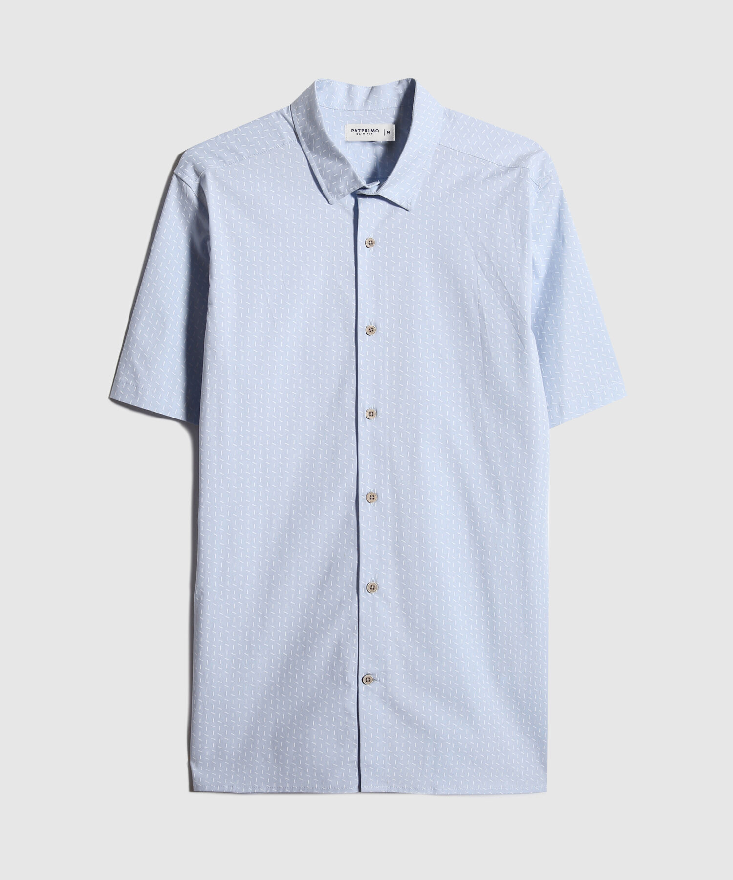 Camisa Estampada Manga Corta