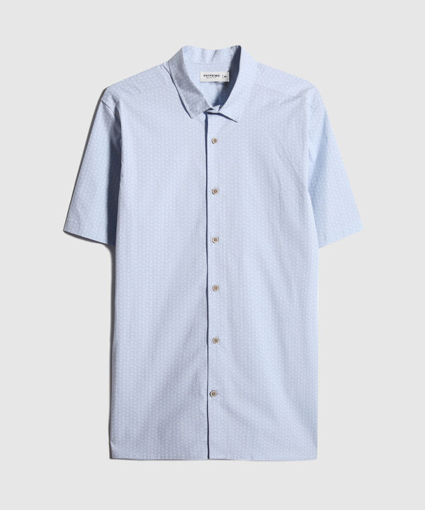 Camisa Estampada Manga Corta