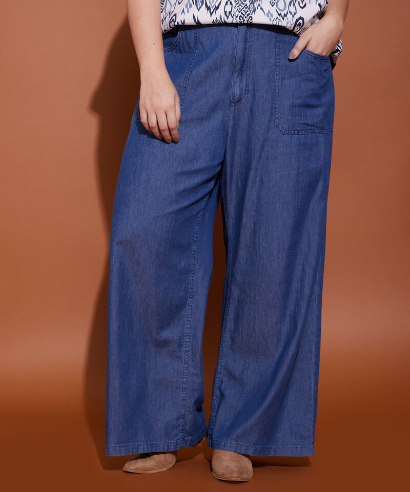 Jean Fluido Wide Leg