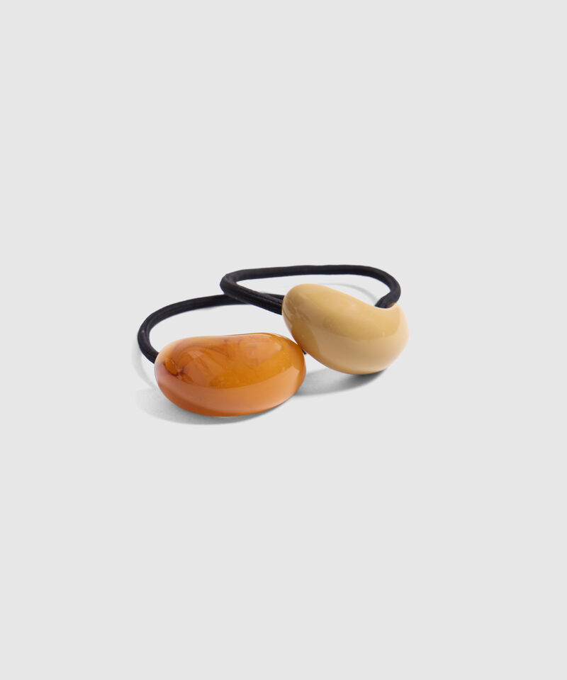 Set de Ligas con Piedras de Resina para Mujer