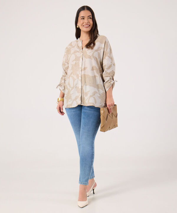 Blusa Estampada Para Mujer image number null