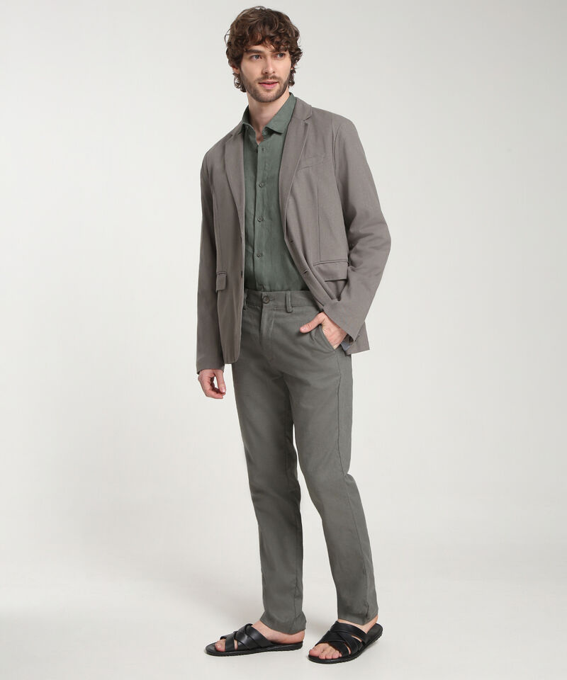 Blazer Con Lino