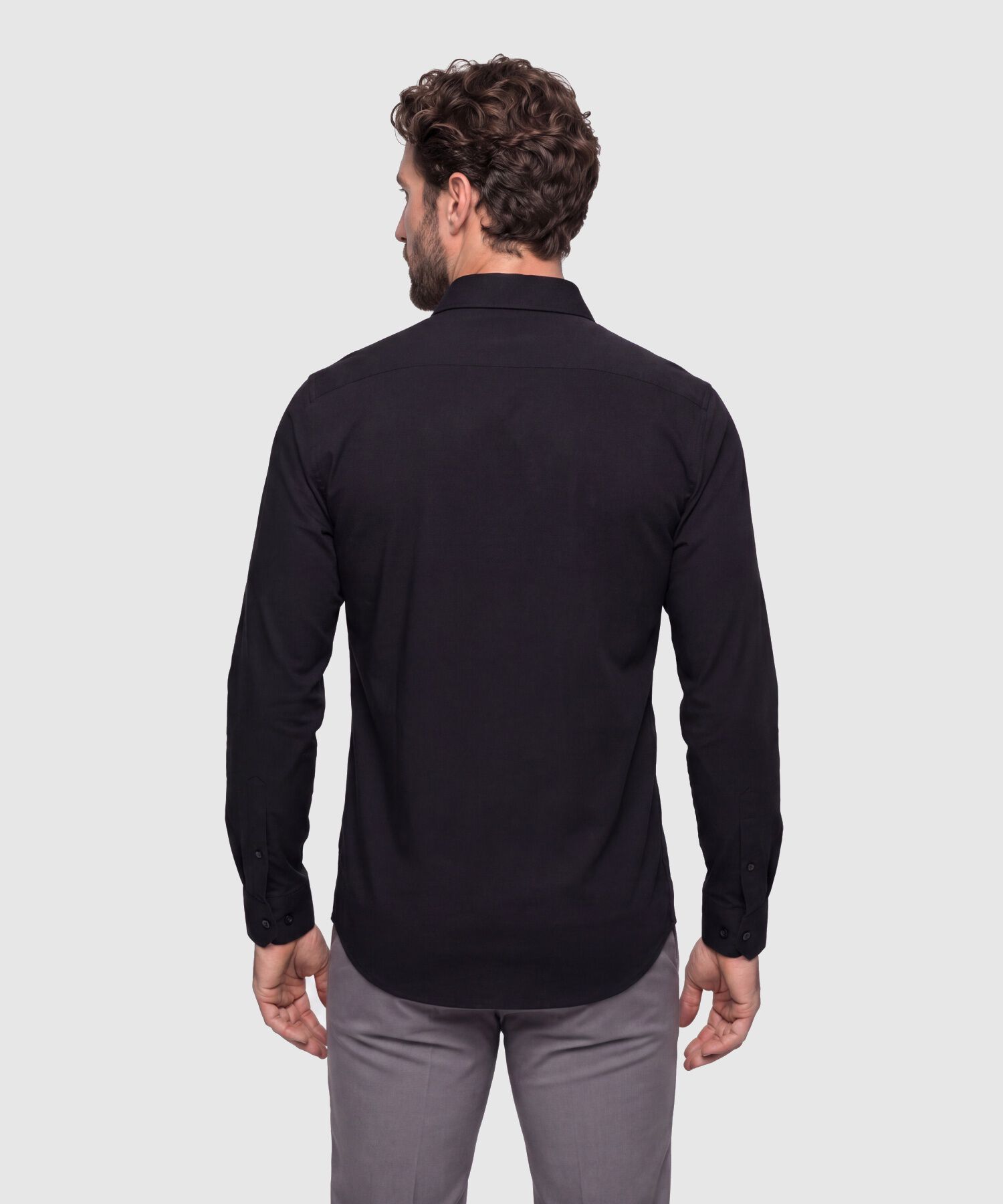 Camisa Cl&aacute;sica Manga Larga Hombre