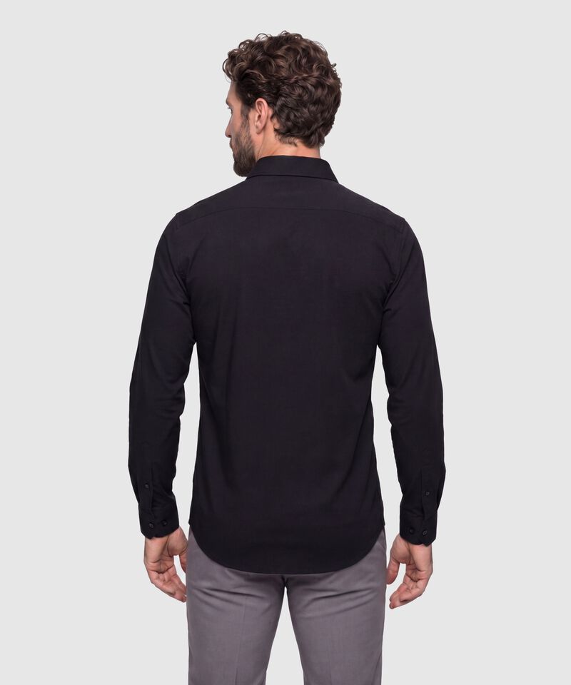 Camisa Cl&aacute;sica Manga Larga Hombre
