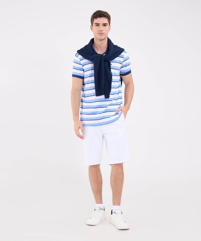 Polo Cuello Tejido Con Bolsillo