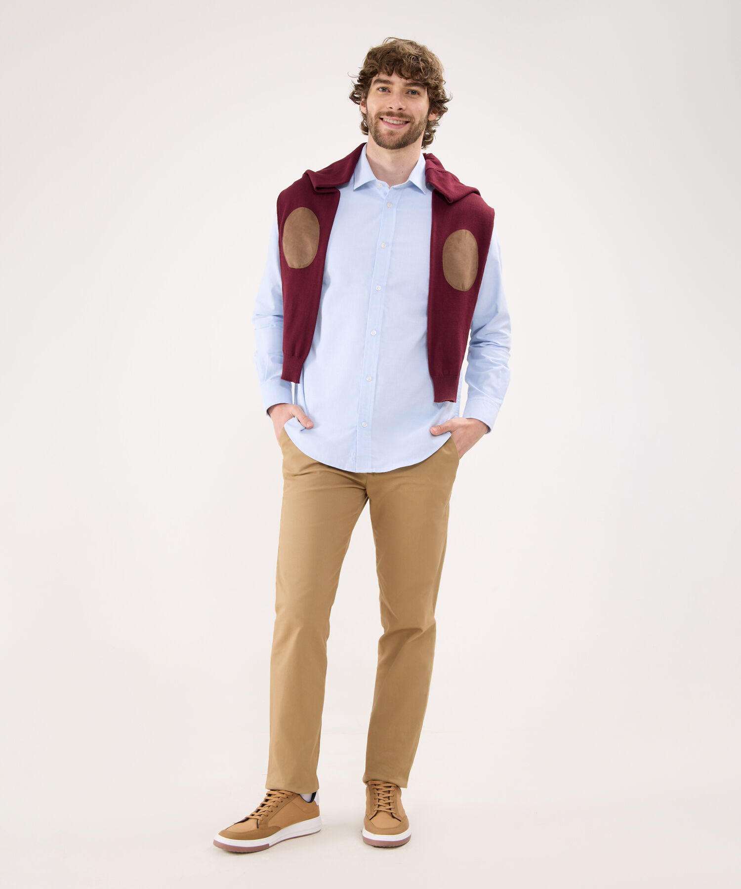 Camisa Oxford
