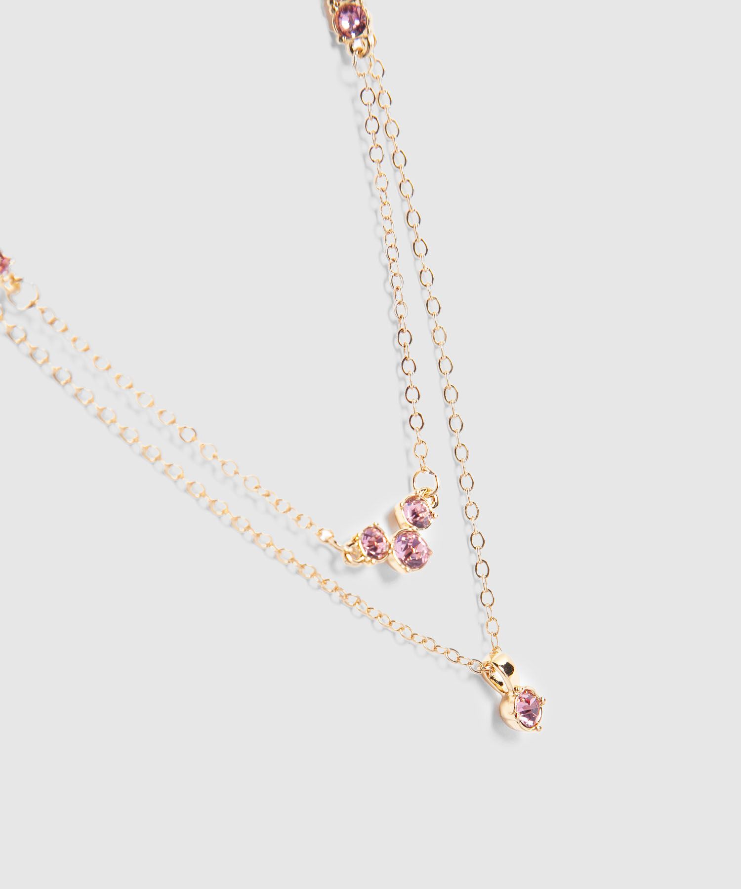 Set de Accesorios Dorados con Brillos