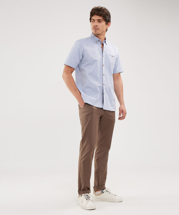 Camisa Manga Corta Unicolor