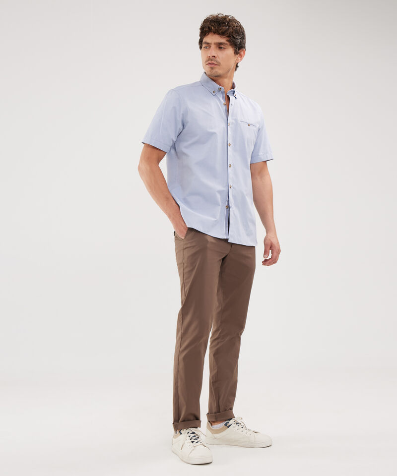 Camisa Manga Corta Unicolor