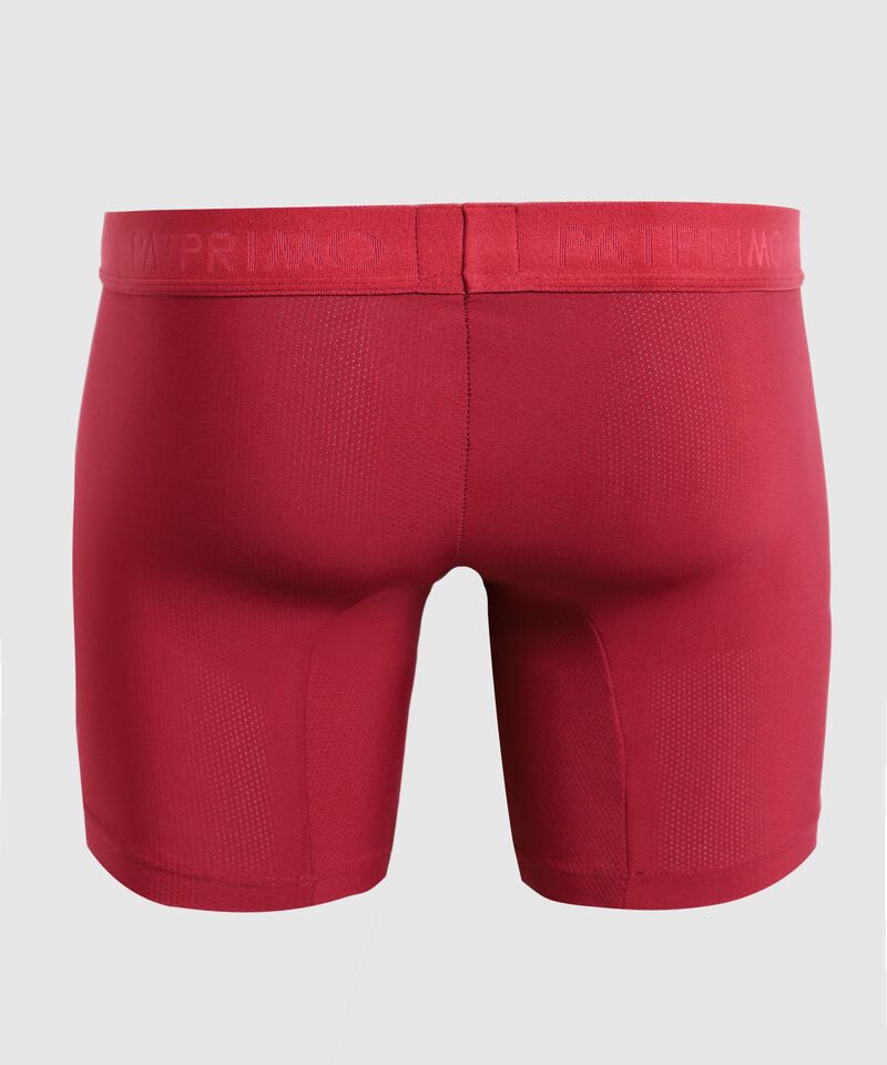 Boxer Para Hombre Con El&aacute;stico Estampado En Microfibra 