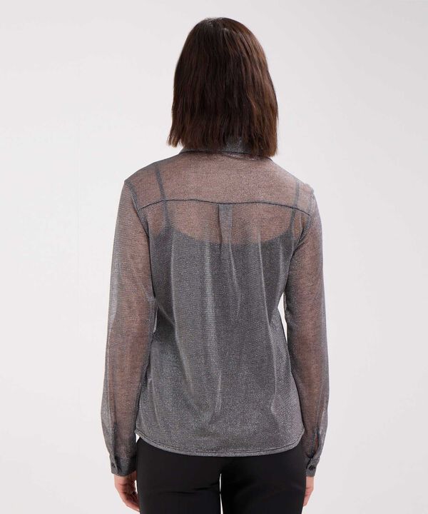 Camisa con Lurex