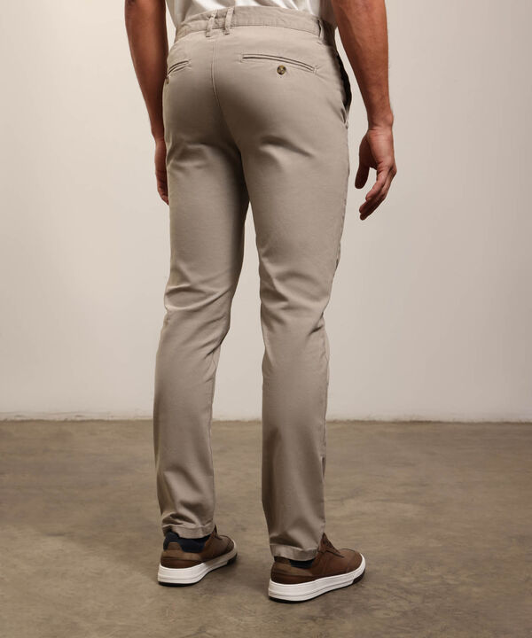 Pantal&oacute;n Cl&aacute;sico Para Hombre De Corte Recto