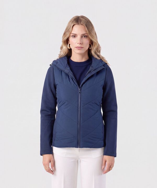 Chaqueta Acolchada Con Capota Para Mujer image number null