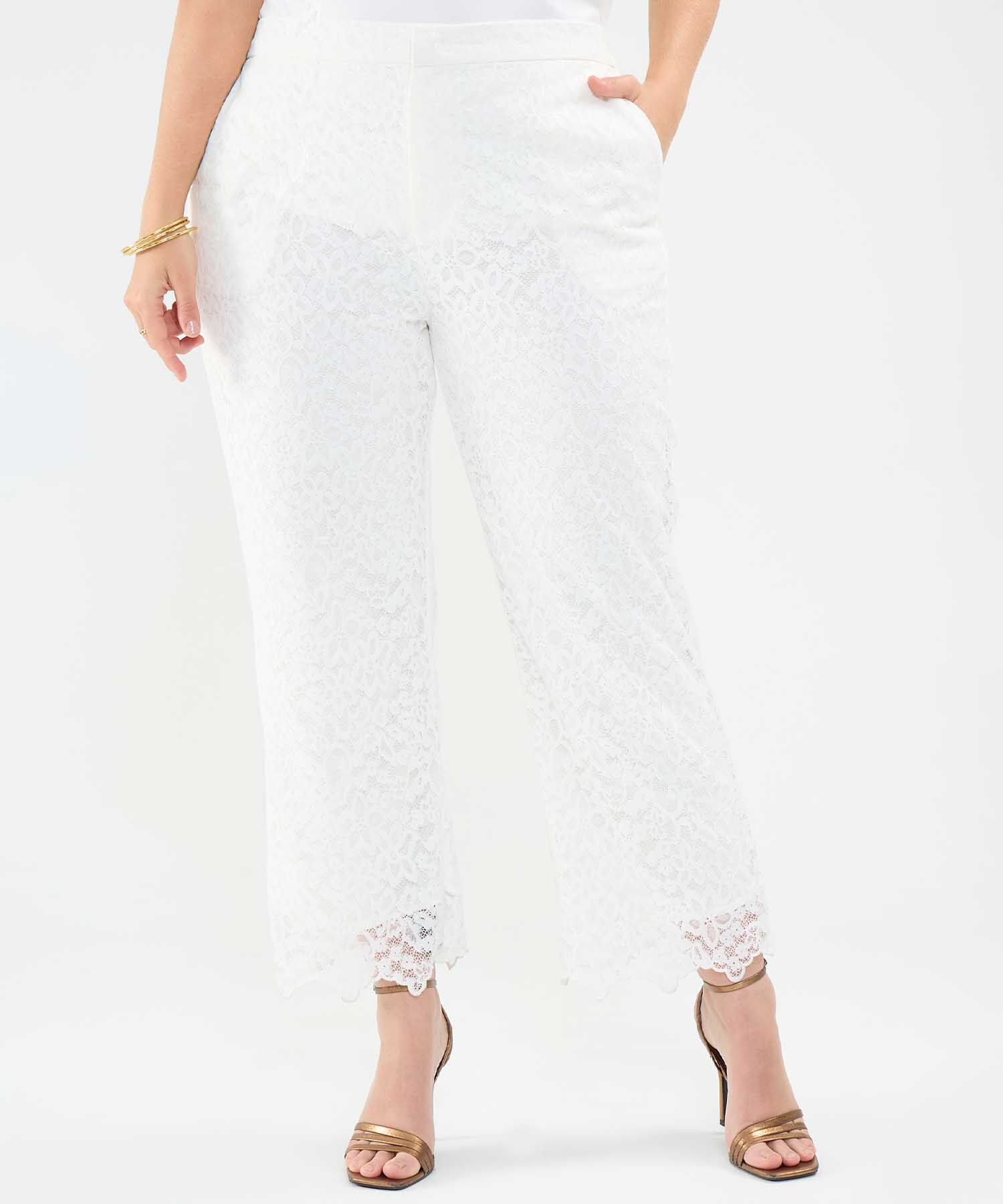 Pantalón en Encaje