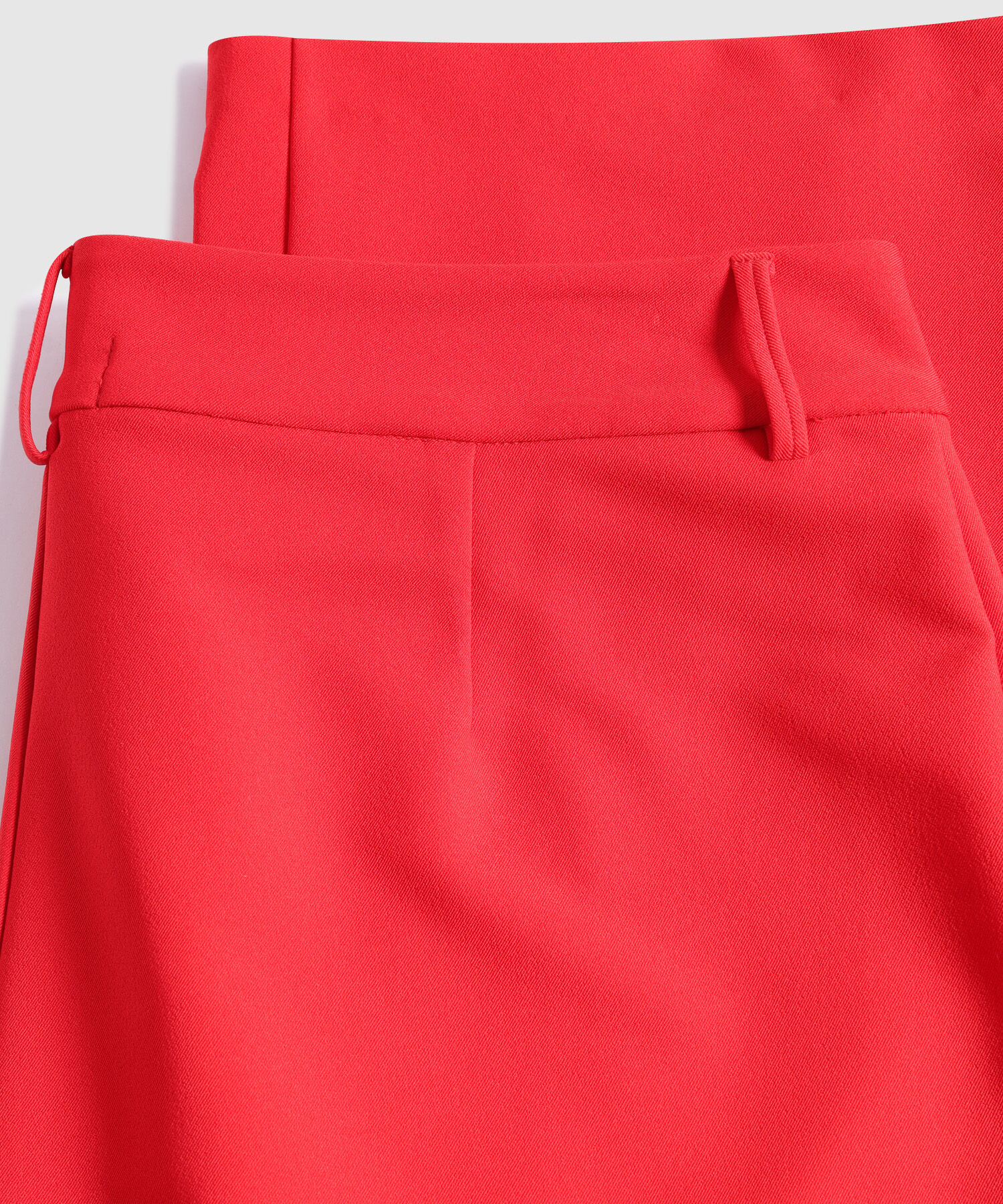 Pantalón Recto Mujer Costura Frontal Elástico