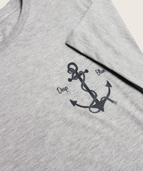 Camiseta Cuello Redondo  Estampado