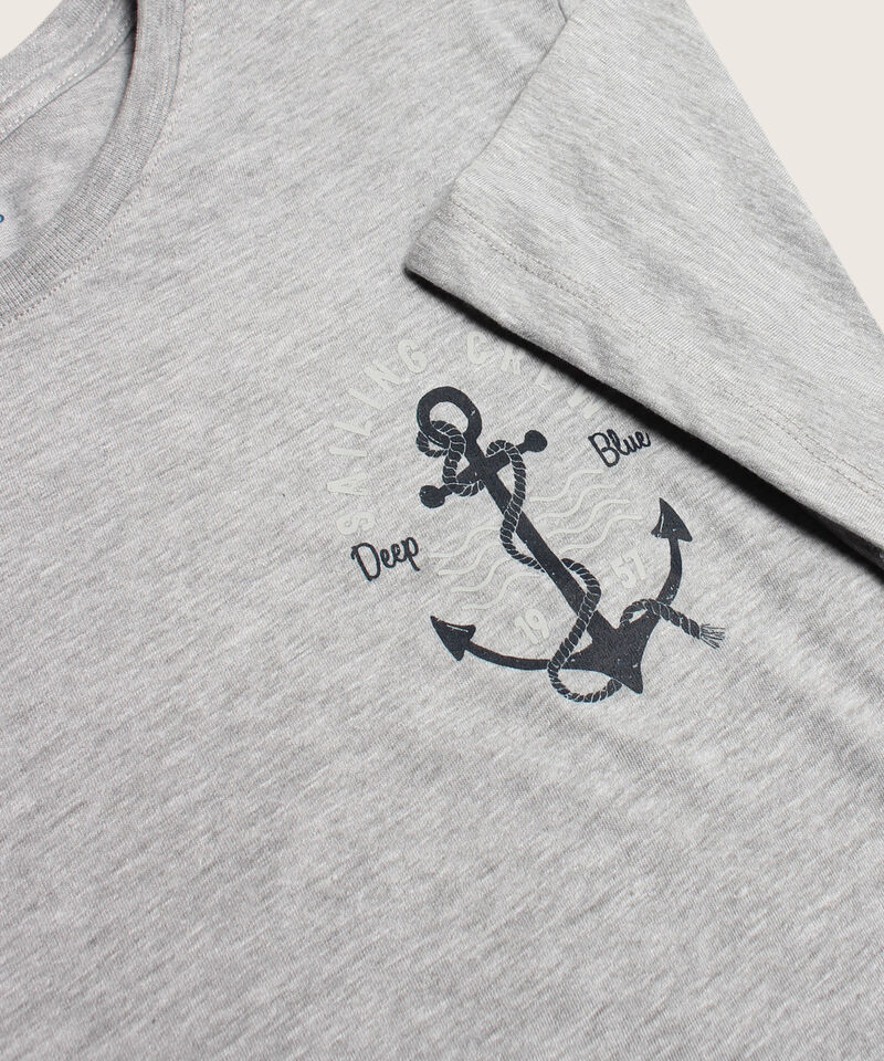 Camiseta Cuello Redondo  Estampado