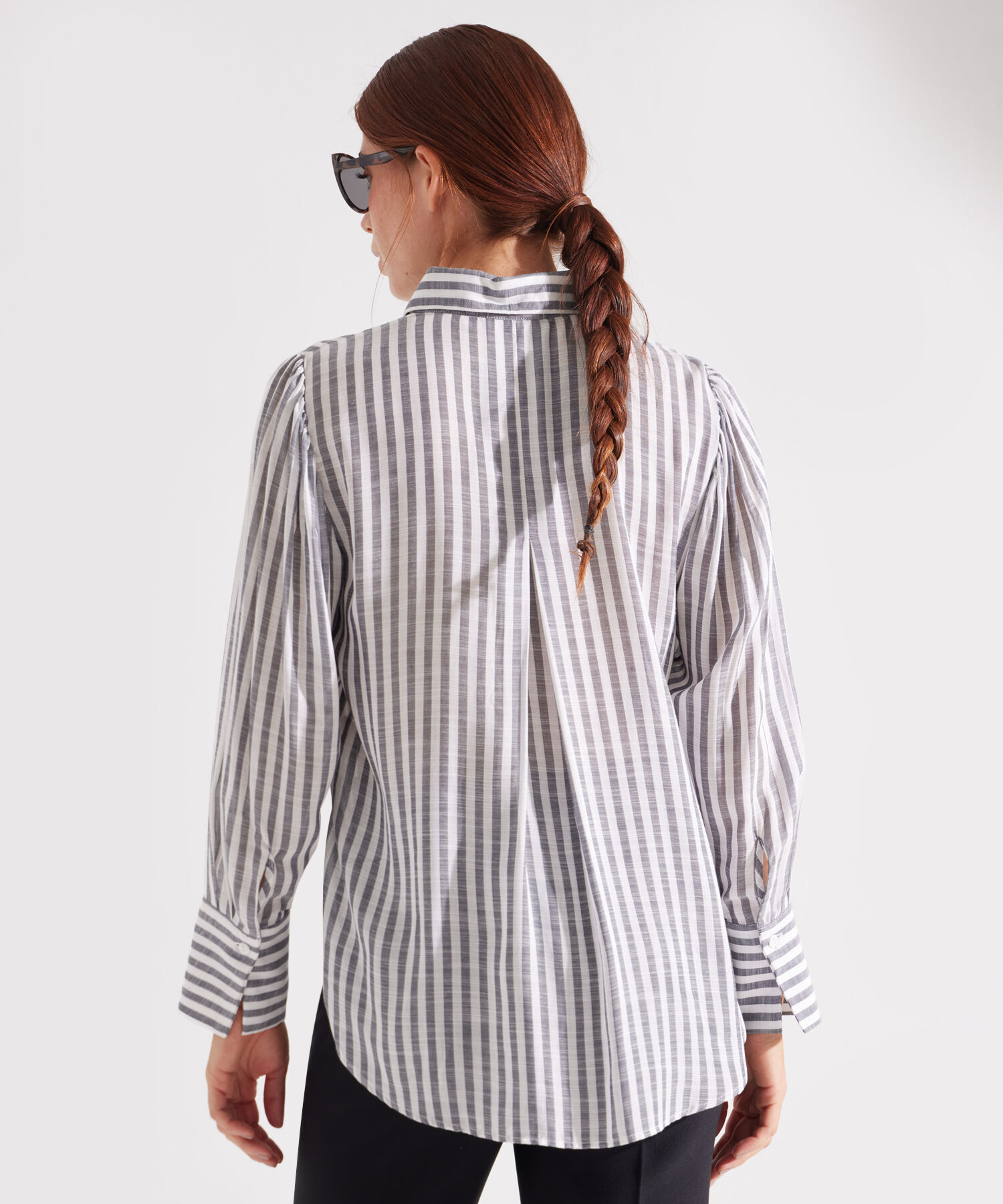Camisa Manga Larga A Rayas