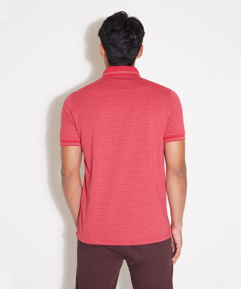 Polo Cuello Tejido Con Pechera Tejida