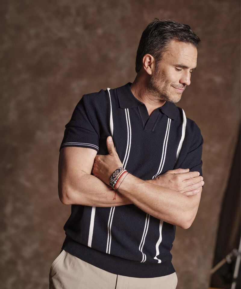 Polo con Cuello V para Hombre